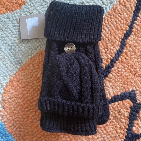 Crown Vintage I Cable Knit Convertible Gloves - Picture 6 of 9